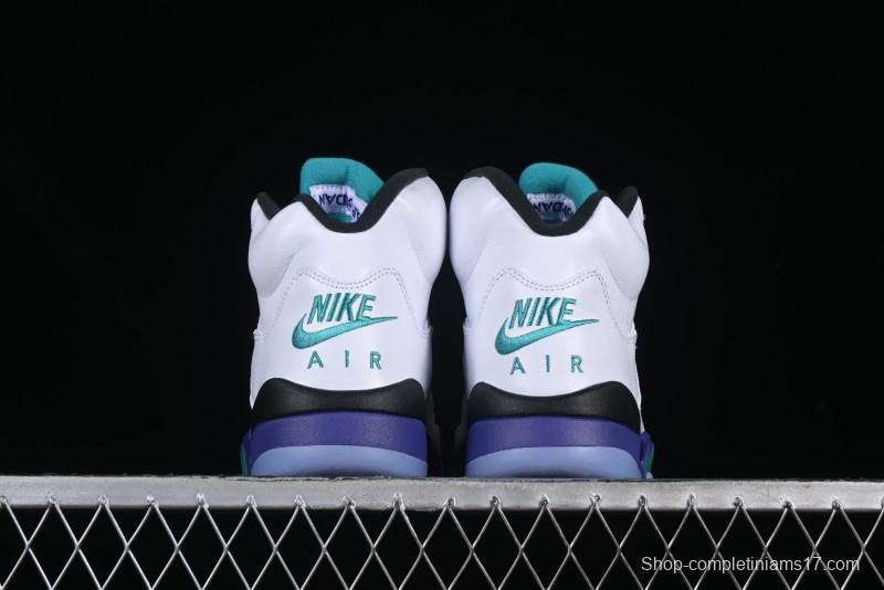 Nike Air Jordan 5 OG "Grape" Retro Basketball Shoes - HQ7978-100
