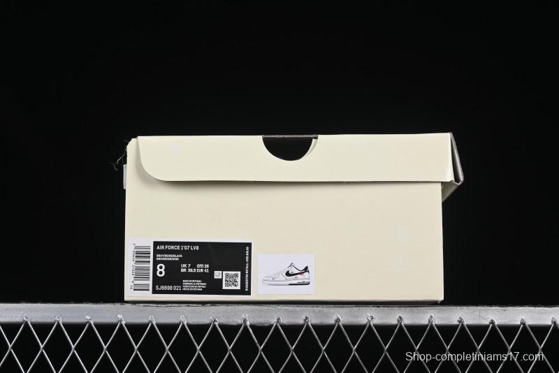 Nike Air Force 1 '07 Low Champion Collaboration Triple Swoosh Low-Top Casual Sneakers - SJ6698-021