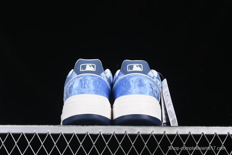 New York Yankees MLB Bigball Chunky Window Velvet Monogram Thick Sole Casual Running Shoes - 3ASXCVC4650NYS