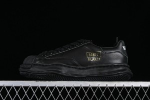Wayne Original Sole Leather Low Sneaker with Melted Ice Cream Outsole - W.E5