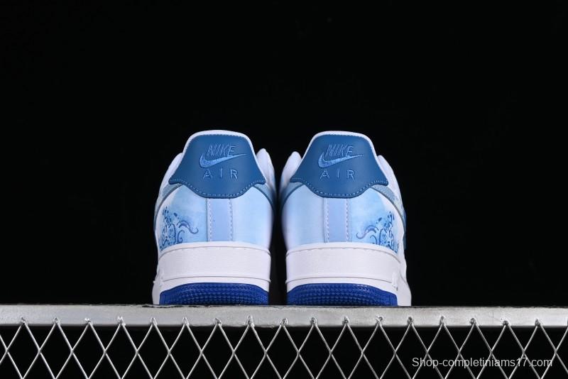 Nike Air Force 1 '07 Low Linglong Porcelain Low-Top Casual Sneakers - DV0813-104