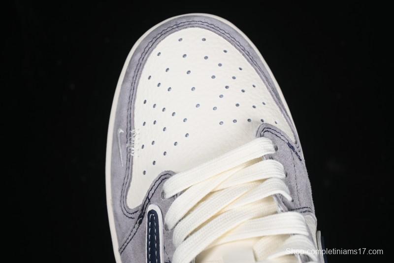 Nike Travis Scott x Fragment Design x Air Jordan 1 Low OG SP AJ1 Supreme Collaboration Sneakers - DM9288-006