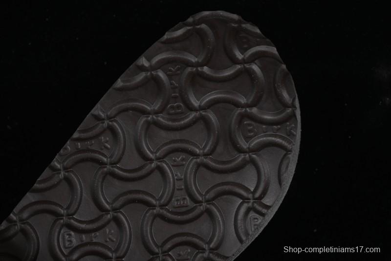 Birkenstock London BS Unisex Slip-On Comfort Shoes with Soft Suede Leather and Lambswool Insole - BS