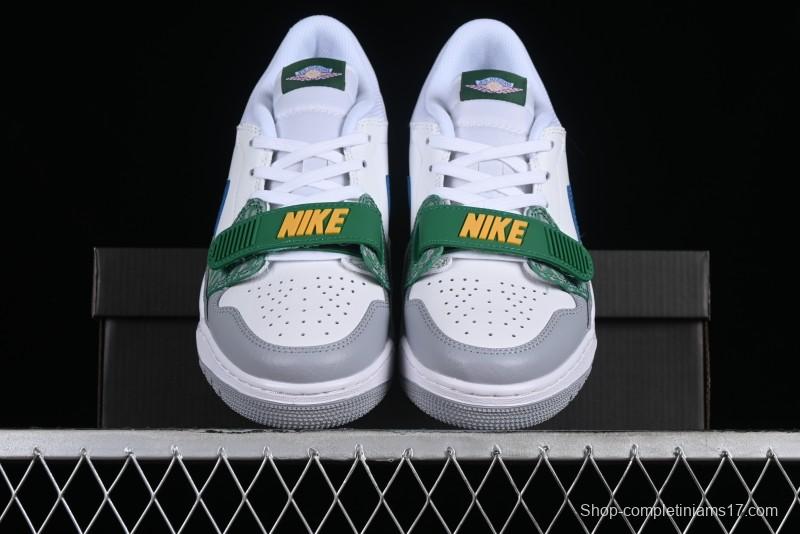 Nike Air Jordan Legacy AJ312 Low Triple Strap Sneakers with Premium Leather - CD9054-140