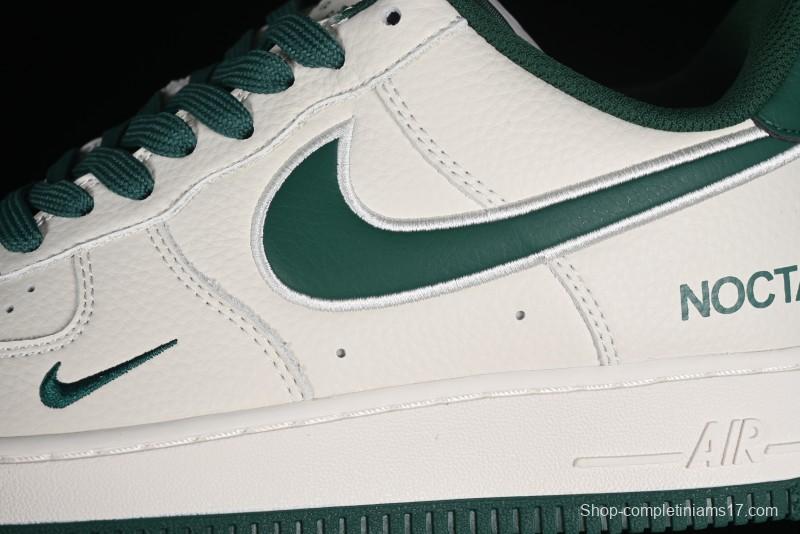 Nike Nocta x Nike Air Force 1 '07 Low Casual Sneakers with Reflective 3M Details and Full-Length Air Cushion - NO0224-025