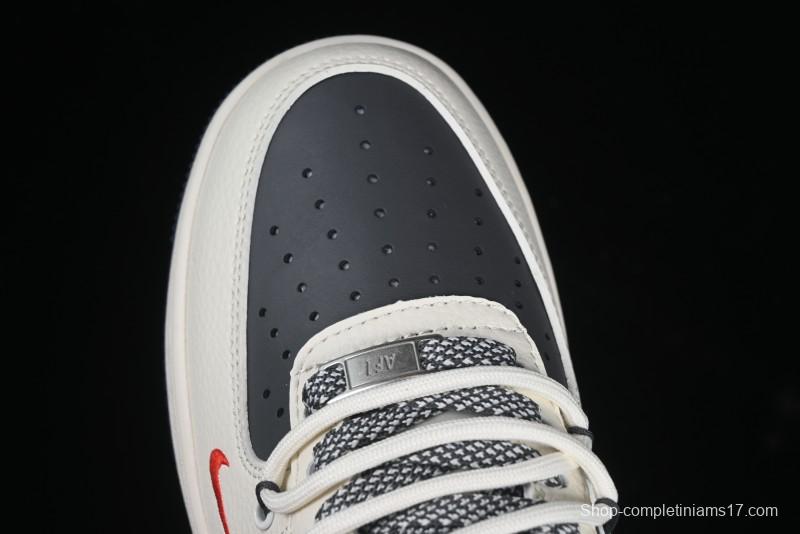 Nike Air Force 1 '07 Low UN Collaboration White Blue Lace-Up Casual Sneakers - SJ1198-103