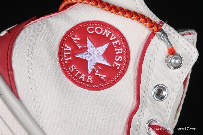 Converse Legacy Run Star Snake Year Limited Edition Platform Sneakers with Cushioned Sole - A13346C