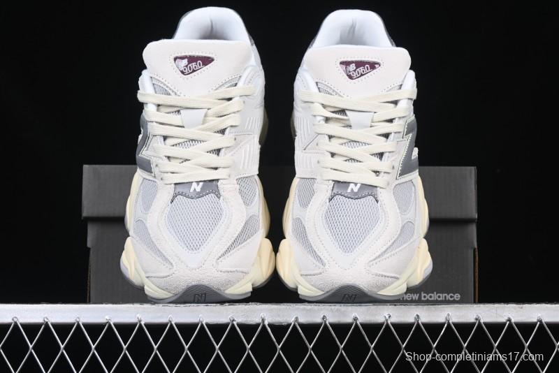 New Balance 9060 Retro Casual Running Shoes with ABZORB Cushioning - U9060LNY