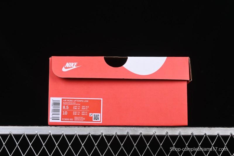 Nike Air More Uptempo Retro Basketball Shoes with Breathable Mesh Upper - FZ3055-001