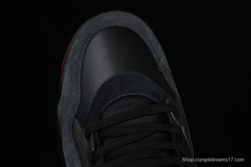 Nike Air Jordan 4 Remastered Sneakers with Textile Mesh, Leather and Suede Upper - FQ7939-060