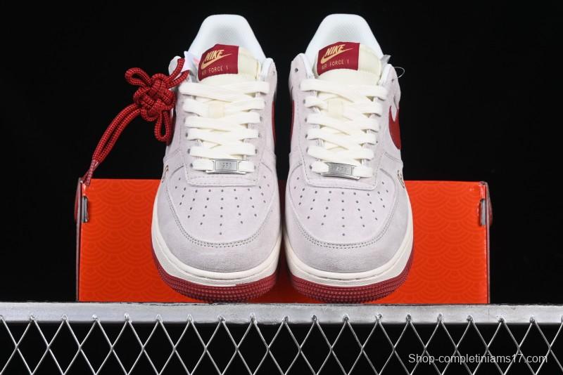 Nike Air Force 1 '07 Low Gucci Collaboration Year of the Snake Limited Edition Red Snake Sneakers - XZ6188-020