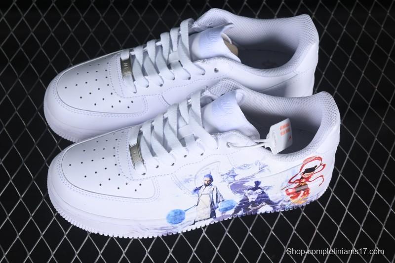 Nike Air Force 1 '07 Low Casual Sneakers with Built-in Full-Length Air Cushion - DD8959-100