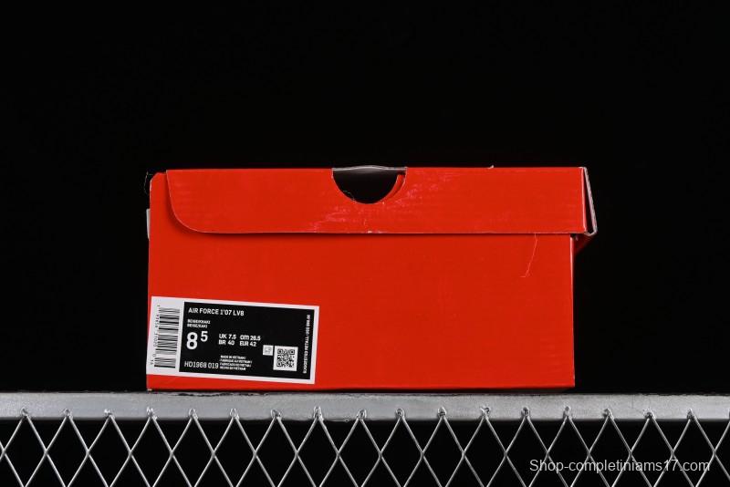 Supreme x Nike Air Force 1 '07 Low Skateboarding Shoes - Coffee Brown - HD1968-019