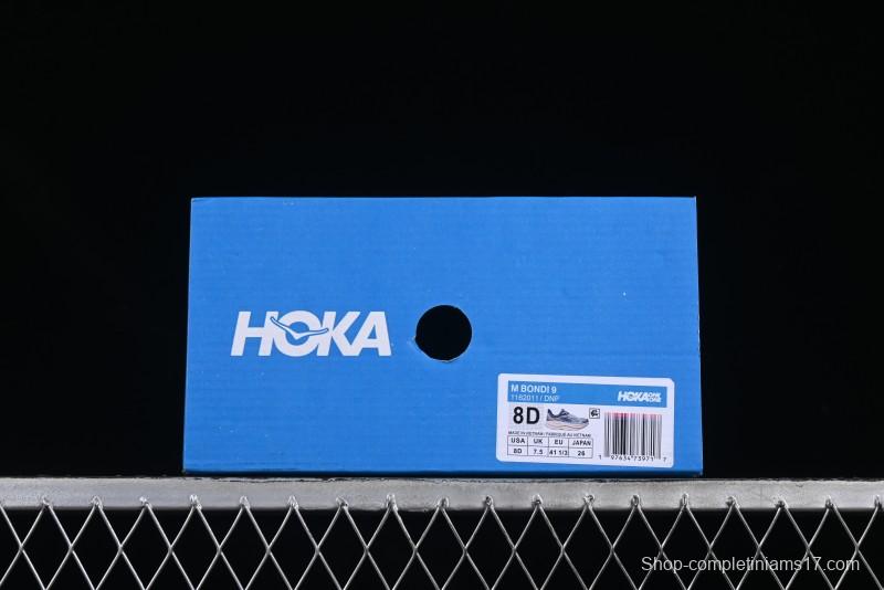 HOKA ONE ONE Bondi 9 Knit Lightweight Casual Running Shoes - 1162011 DNP