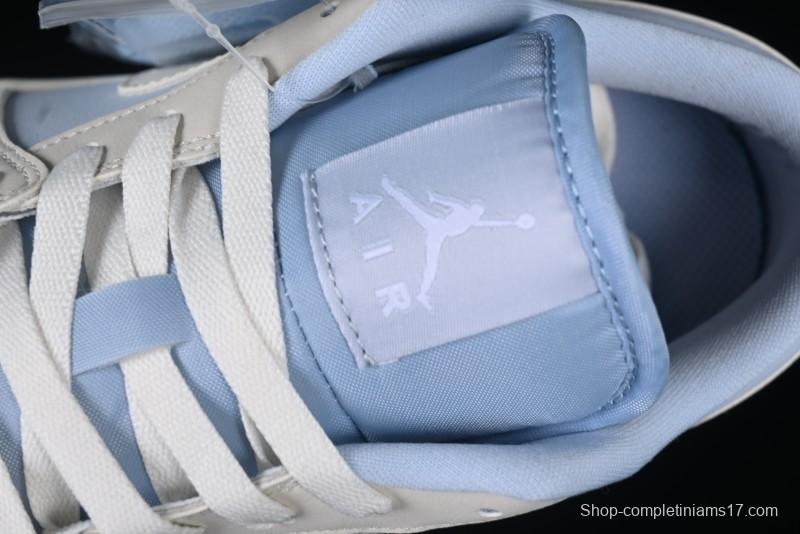 Nike Air Jordan 1 Low "Hydrogen Blue" Casual Sneakers with Retro Design - IB4003-407