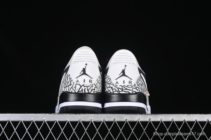 Nike Air Legacy 312 Low "Black/Sail/White" - Premium Style with Elephant Print Details