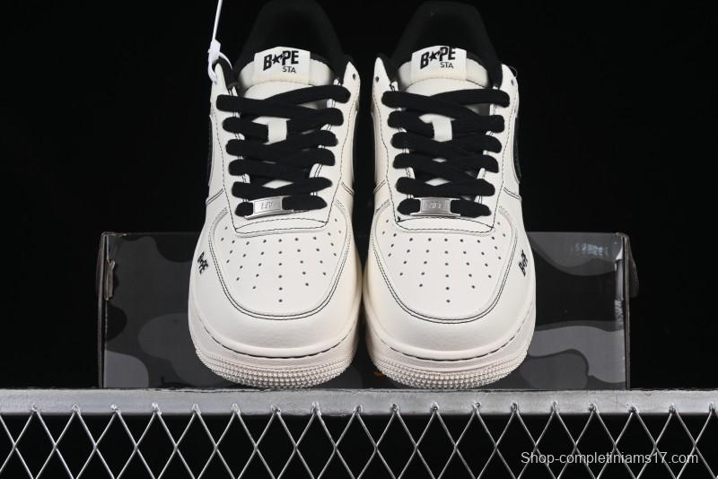 Nike Air Force 1 '07 Low Bape Collaboration Dual Camo Print Casual Sneakers - XS1958-523