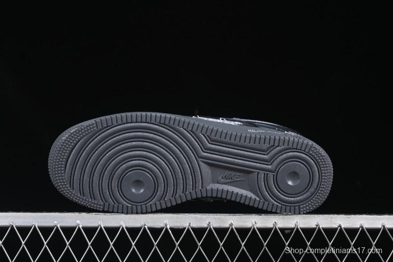 Nike Air Force 1'07 Low Gradient Skeleton Casual Sneakers - YD2425-110