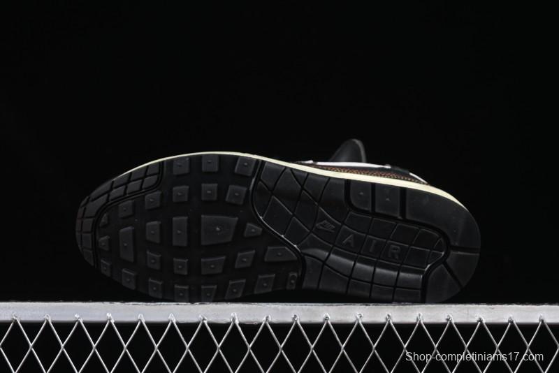 Nike Air Max 1 Retro Running Shoes with Half-Sole Air Cushion - 315352-271