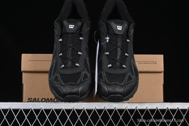 Salomon XT-Wings 2 All-Black Trail Running Sneakers - Sleek Performance and Style