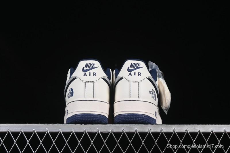 Nike Air Force 1 '07 Low The North Face x COMME des GARÇONS Navy Blue Line Casual Sneakers - HH7518-051