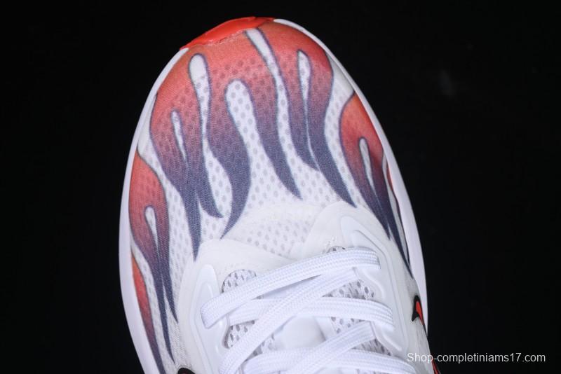 Nike Zoom Fly 6 Lightweight Responsive Running Shoes with Flyknit and Carbon Fiber Plate - HQ3498-100