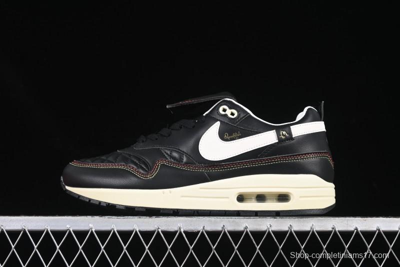 Nike Air Max 1 Retro Running Shoes with Half-Sole Air Cushion - 315352-271