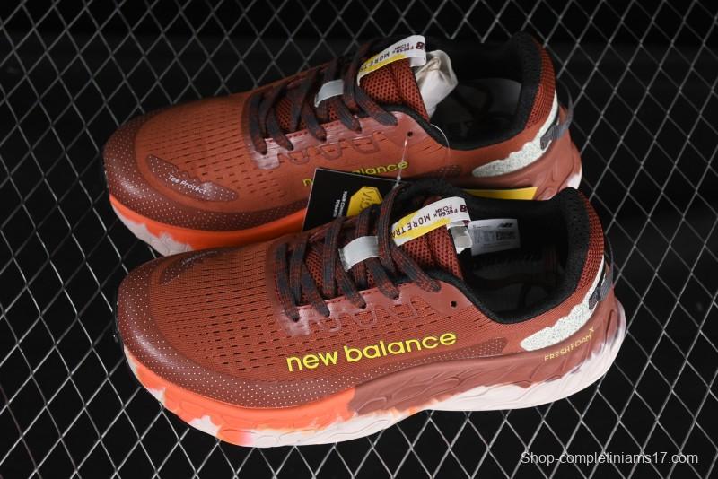 New Balance Fresh Foam X More V3TDS Low-Top Running Shoes with Durable Anti-Slip Design - MTMORAR3