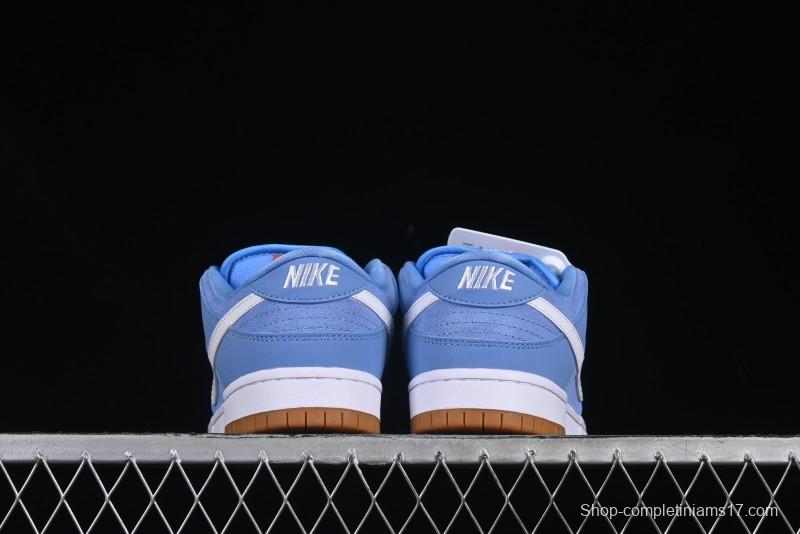Nike SB Dunk Low Pro ISO University Blue Low-Top Skate Shoes - FJ1674-401
