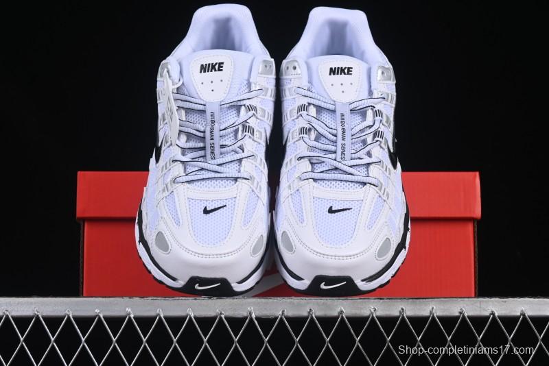 Nike P-6000 Premium Retro Casual Sneakers with Multi-Layer Design - CD6404-107