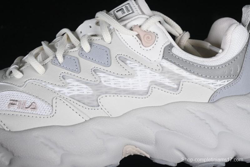 FILA Wave Fusion Chunky Sneakers - White & Gray