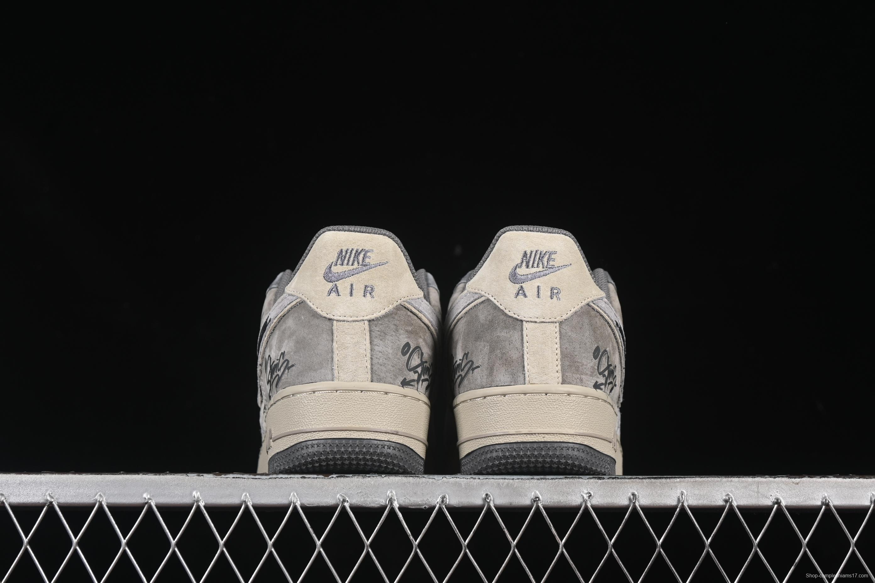 Nike Air Force 1'07 Low Dark Skull Casual Sneakers - YD2425-660