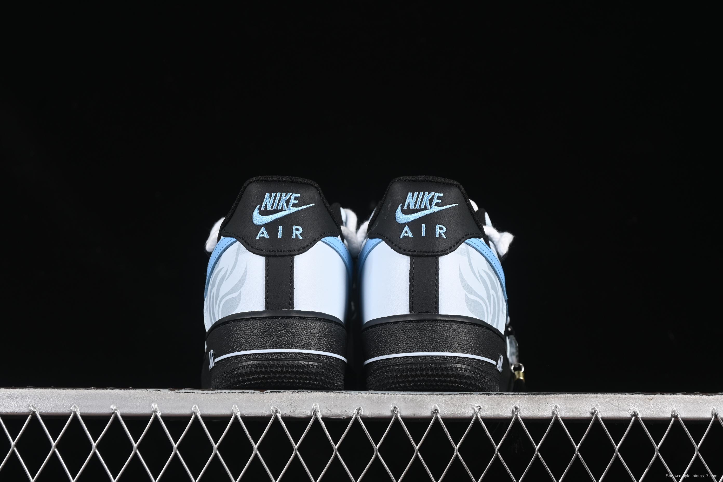 Nike Air Force 1 '07 Low Snake Print Casual Sneakers with Custom Leather - ZH0316-065