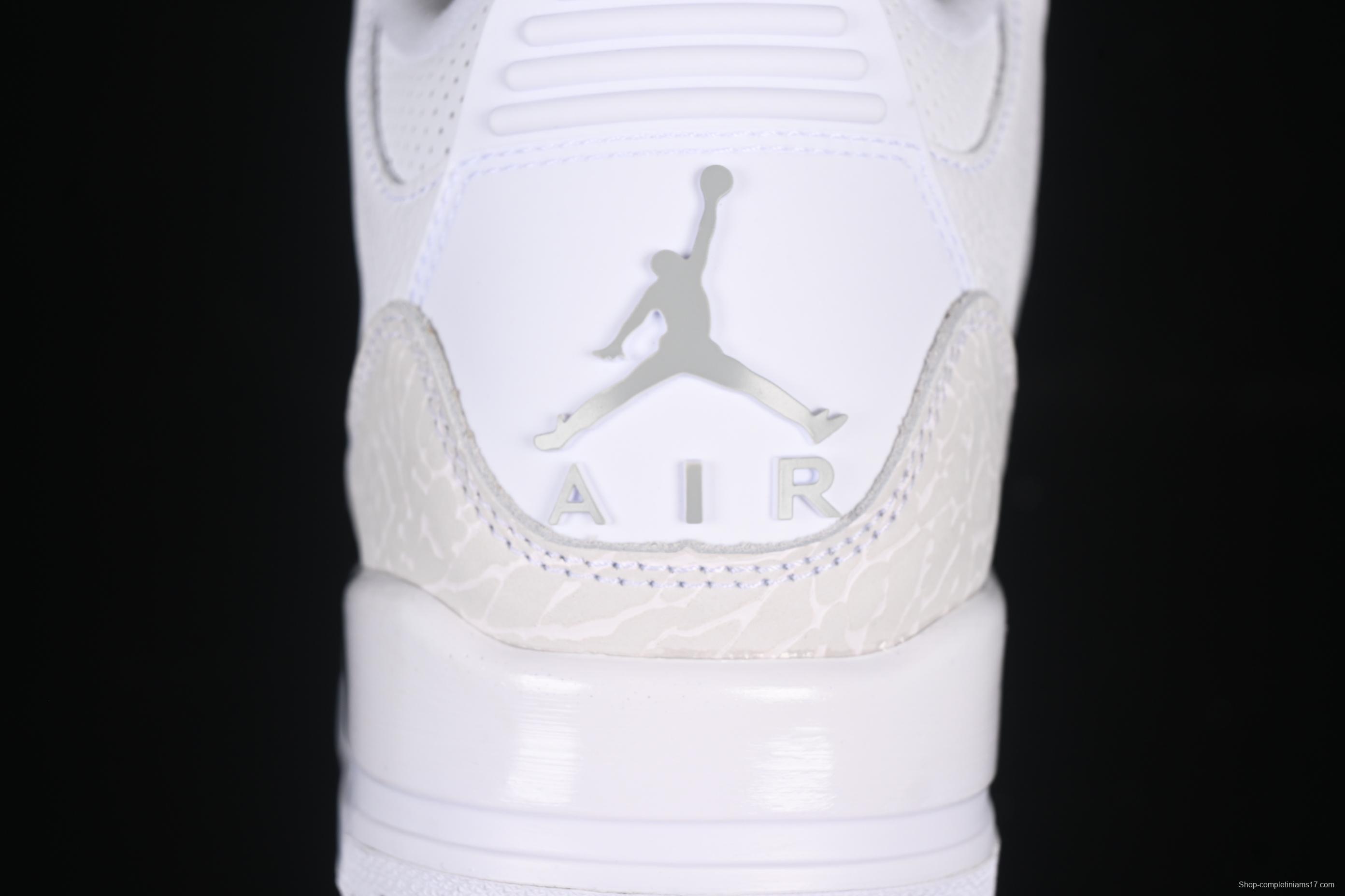 Nike Air Jordan 3 Retro "Pure Money" Basketball Shoes - CT8532-111