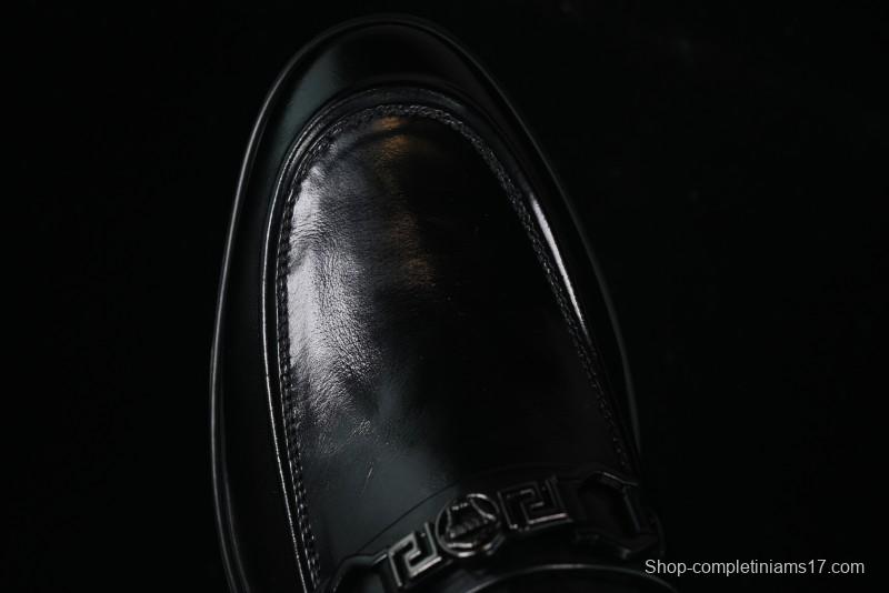 ECCO London Collection Slip-On Business Men's Leather Shoes with Wide Toe Box and Cushioned Sole - 61160801001