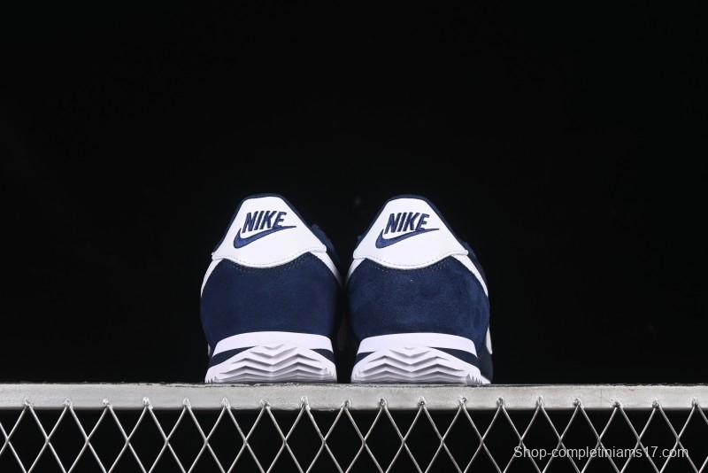 Nike Classic Cortez Leather Retro Running Shoes with Cushioned Sole - HF0263-400