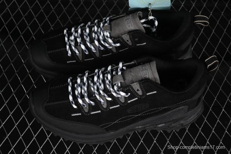 Keen Jasper Rocks SP Urban Series Retro Low-Top Lace-Up Outdoor Camping Hiking Mountaineering Training Shoes - 1025169Black