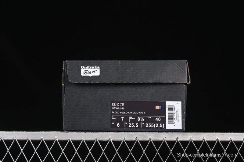 Onitsuka Tiger Edr 78 Low-Top Running Shoes Comfortable Versatile Slip-Resistant Durable - 1183B411-751