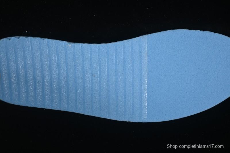 Nike Air Jordan 1 Low AJ1 Casual Sneakers with Blue Swoosh - 553558-146