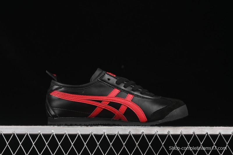 Onitsuka Tiger Mexico 66 Low-Top Leather Sneakers for Casual Running - 1183C102-004