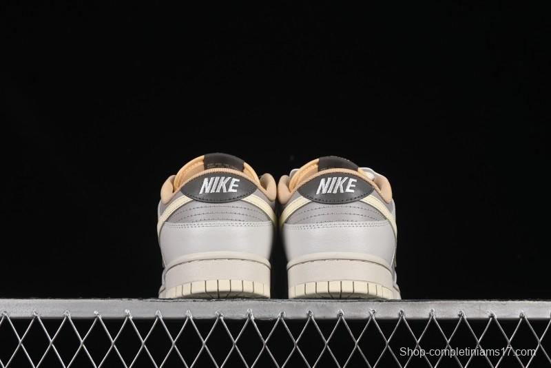 Nike SB Dunk Low Light Grey SB Low Top Casual Skate Shoes - IB4503-072