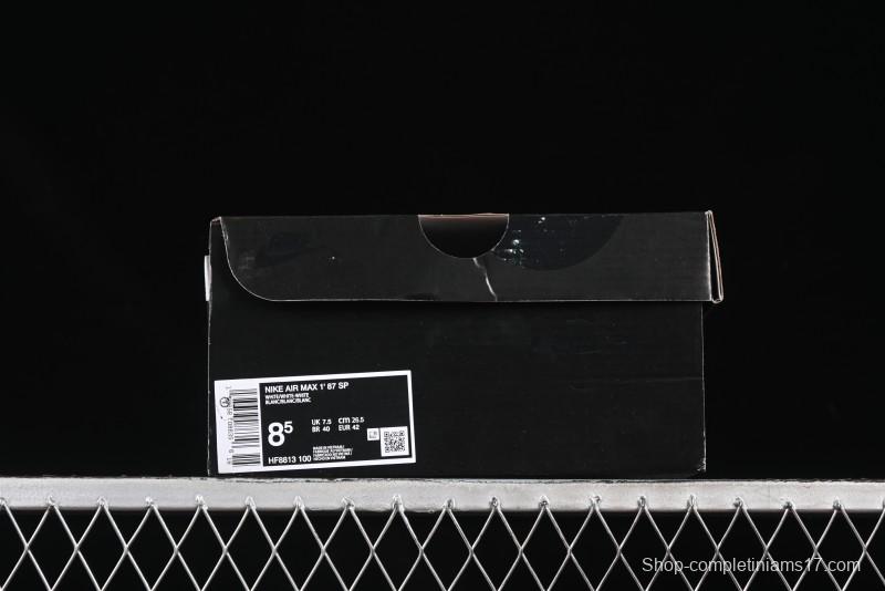 Nike Air Max 1 Retro Running Shoes with Half-Sole Air Cushion - HF8813-100