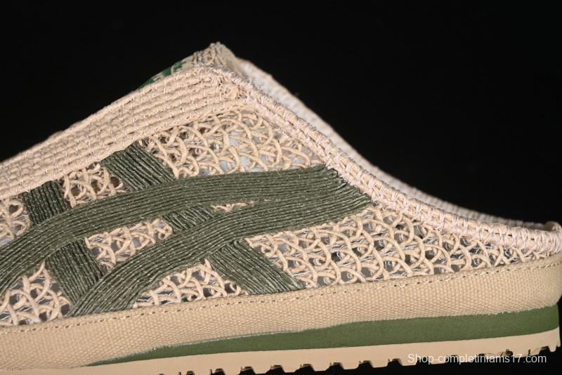 Onitsuka Tiger Mexico 66 Sabot Slip-On Sneakers with Breathable Mesh Upper - 1183C123-252