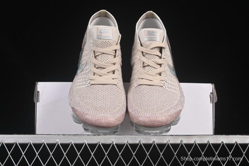 Nike Vapormax Flyknit Breathable Casual Running Shoes with Full-Length Air Cushion - 849557-202