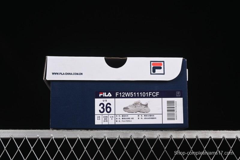 Fila Fusion Fern 2.0 Retro Chunky Sneakers with 3CM Height Increase - F12W511101FCF