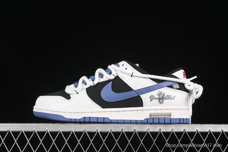 Nike SB Dunk Low Anonymous Player Anniversary High-End Custom Low-Top Casual Skate Shoes - WB0320-019