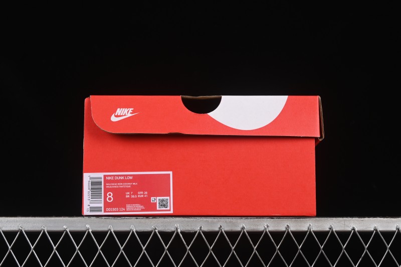 Nike Dunk Low Koala Party Distressed Grid Low-Top Casual Skate Shoes - DD1503-124