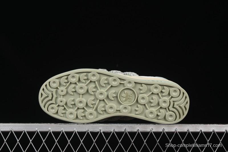 Adidas Originals Gazelle Bold JR8373 Collaboration Low-Top Sneakers with Thick Sole for Slip Resistance and Durability - JR8373