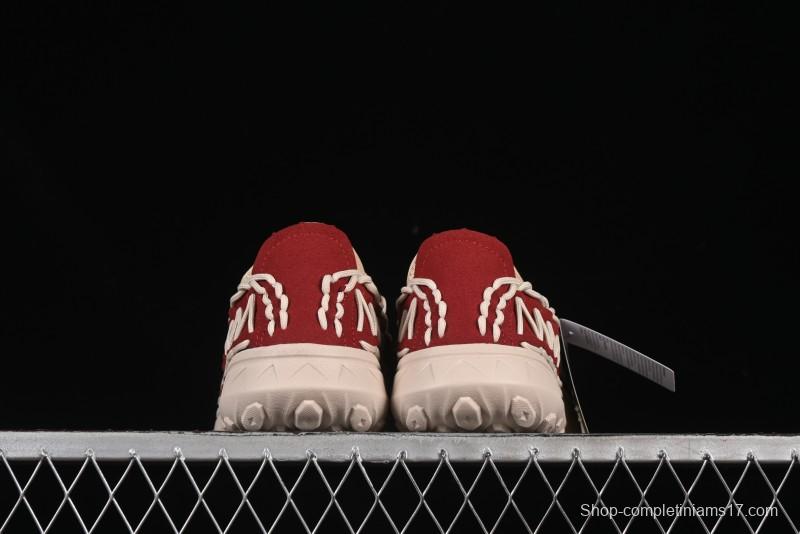 Keen Uneek Flat-M Woven Elastic Strap Outdoor Water Sports Sandals - 1014097 RED