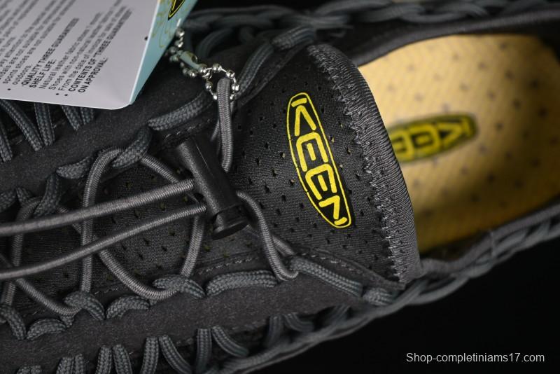 Keen Uneek Flat-M Woven Elastic Strap Outdoor Water Sports Sandals - 1014097